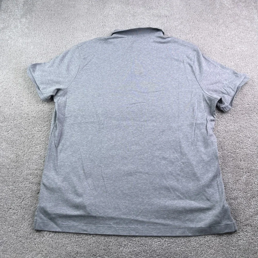 Polo Ralph Lauren‎ Polo Shirt Mens XL Gray Jersey Knit Short Sleeve Pony Preppy
